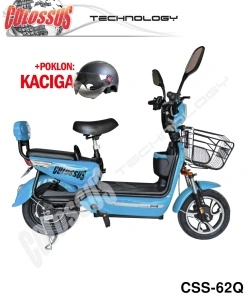COLOSSUS E-SKUTER & BIKE plavi CSS-62Q