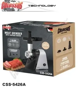 COLOSSUS Električni mlin za meso, kobasice i ćufte CSS-5426A - Img 2