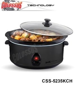 COLOSSUS Aparat za sporo kuvanje krčko 6.5L CSS-5235KCH