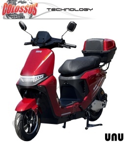 COLOSSUS Električni bicikl crveni UNU