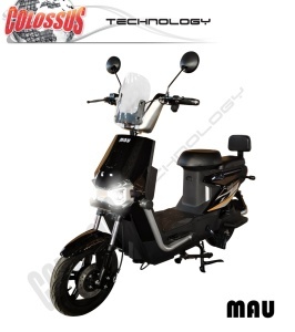 COLOSSUS Električni bicikl crni MAU