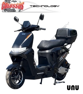 COLOSSUS Električni bicikl crni UNU