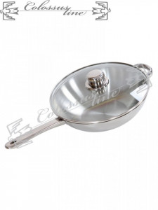 CL-119 Wok sa staklenim poklopcem