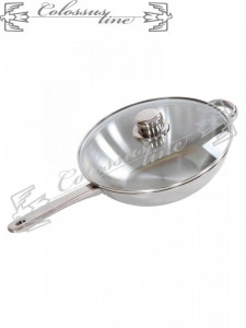 CL-119 Wok sa staklenim poklopcem