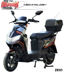 COLOSSUS Električni bicikl crni ZRX1