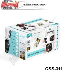 WIFI SMART KAMERA 3U1 COLOSSUS CSS-311 - Img 2