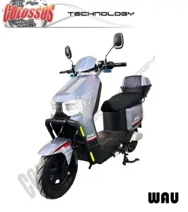 COLOSSUS E-SKUTER & BIKE srebrni WAU