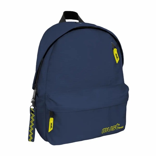 Ghiozdan Must Navy Blue, 4 compartimente