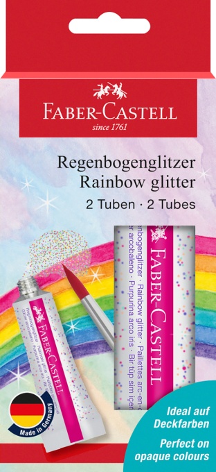 Glitte Rainbow Set 2x12 Ml Faber-Castell