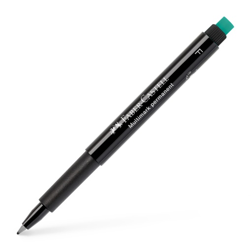 Marker Permanent Negru F Multimark Faber-Castell