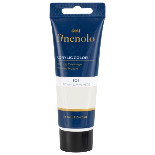 Culori Acrilice 75ml Alb Deli