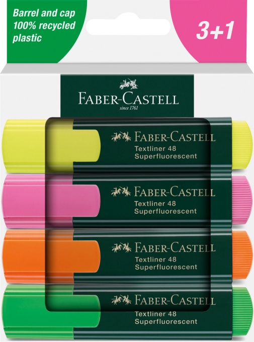 Textmaker Set 4 Carton 1548 2024 Faber-Castell
