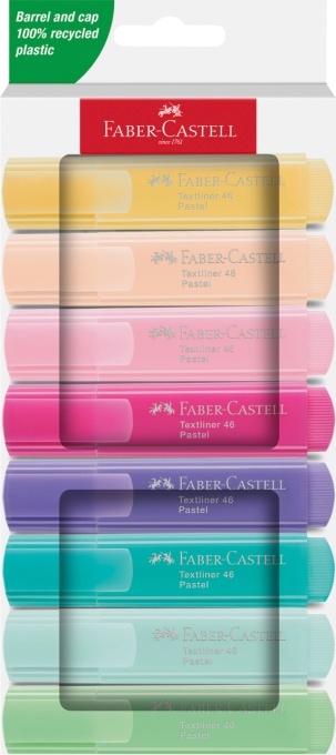 Textmarker Set 8 Cutie Carton Patel 1546 2024 Faber-Castell