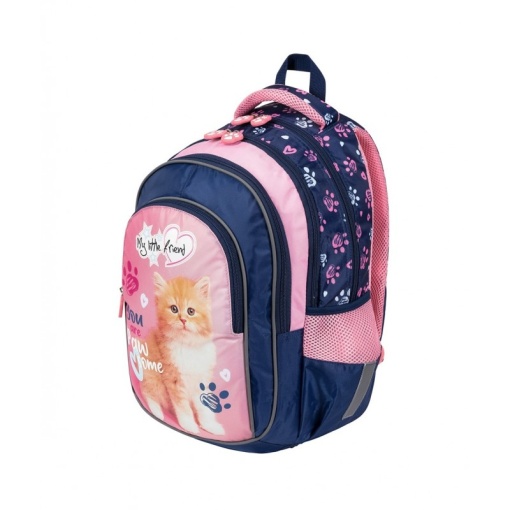 Ghiozdan St.Majewski My Little Friend Cat, 40cm, 3 compartimente