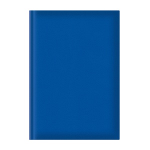 Agenda nedatata A5, hartie offset alb, coperta albastru