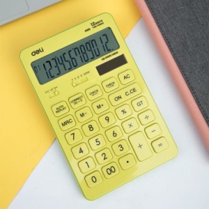 Calculator Birou 12Dig Vernil Pastel - Img 5