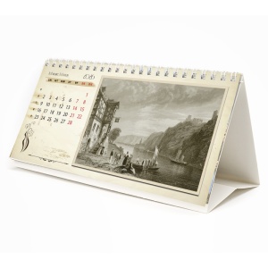 Calendar de birou cu imagini Vintage 2 - Img 2