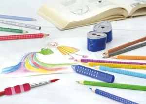 Creioane Colorate 36 Culori Grip 2001 Faber-Castell - Img 3