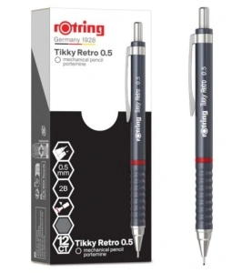 Creion Mecanic 0.5mm Tikky 3 Gri Retro Rotring - Img 2
