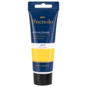 Culori Acrilice 75ml Galben Deli