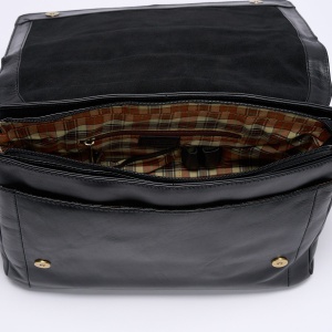 Geanta Dreptunghiulara Cu Clapa Neagra - Img 4