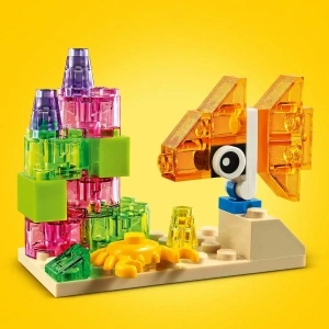 LEGO Classic, Caramizi transparente creative, 500 piese - Img 6