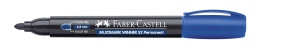 Marker Permanent Albastru Varf Rotund Multimark Winner 52 Faber-Castell - Img 2