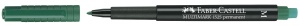 Marker Permanent Verde M Multimark Faber-Castell - Img 2