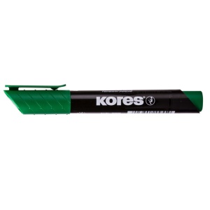 Marker Permanent Verde Varf Rotund 3mm Kores - Img 1