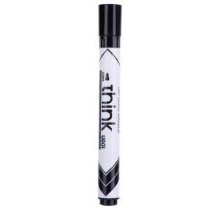 Marker Whiteboard Negru 2mm Deli - Img 1