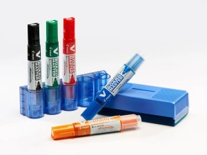 Marker Whiteboard Negru 6mm Varf Rotund Vboard Pilot - Img 6