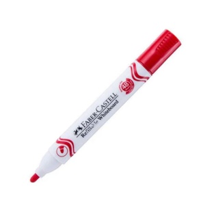 Marker Whiteboard vf Rotund Rosu W20 Faber-Castell - Img 1