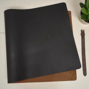 Protectie Birou Mouse Pad&Office Desk Mat Din Piele Naturala Neagra - Img 6
