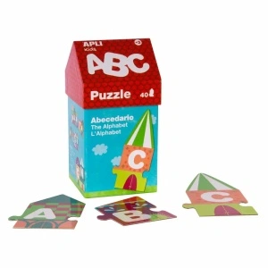 Puzzle Casuta ABC, Apli, 40 piese - Img 2