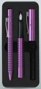 Set Stilou + Pix grip 2011 Glam Violet Faber-Castell