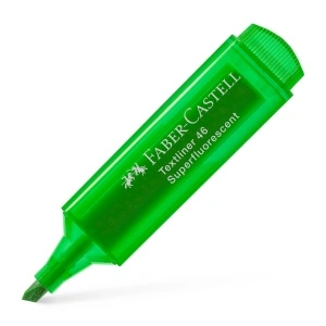 Textmarker Verde Superfluroscent 1564 Faber-Castell