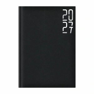Agenda 2027 Artibest A5 datata, hartie offset alb, coperta negru