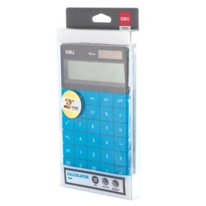 Calculator Birou 12 Dig Modern Albastru Deli - Img 6