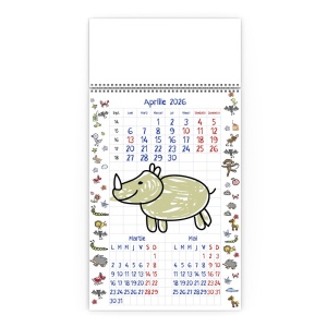 Calendar de perete cu imagini Animalute - Img 5