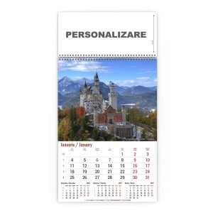Calendar de Perete cu imagini Castele - Img 2