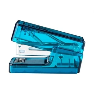 Capsator 12 Coli 24/6 Mini Nu Sign Albastru Transparent Deli