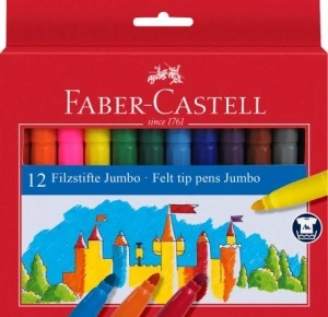 Carioca 12 Culori Jumbo Faber-Castell