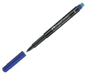 Marker Permanent Albastru M Multimark Faber-Castell - Img 2