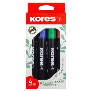 Marker Permanent Set 4 Eco Kores