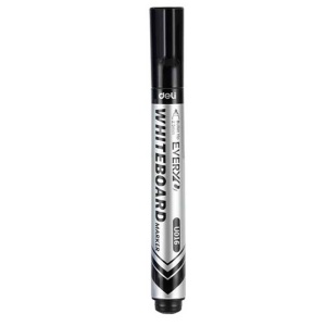 Marker Whiteboard Negru 2.5mm Deli - Img 1