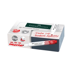 Marker Whiteboard vf Rotund Rosu W20 Faber-Castell - Img 4