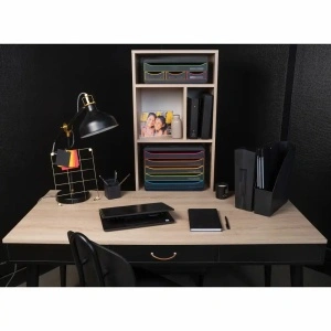 Organizator Exacompta, 4 sertare, 270x355x135 mm, negru - Img 5