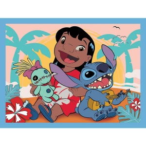 Puzzle carton 2in1 30, 48 piese Trefl Stitch, +3 ani - Img 2