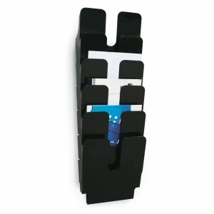 Set 6 tavite verticale FLEXIPLUS, format A4, negru