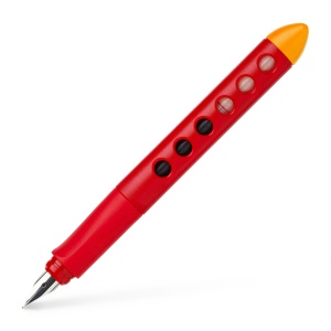 Stilou Scolar Dreptaci Scribolino Rosu Faber-Castell